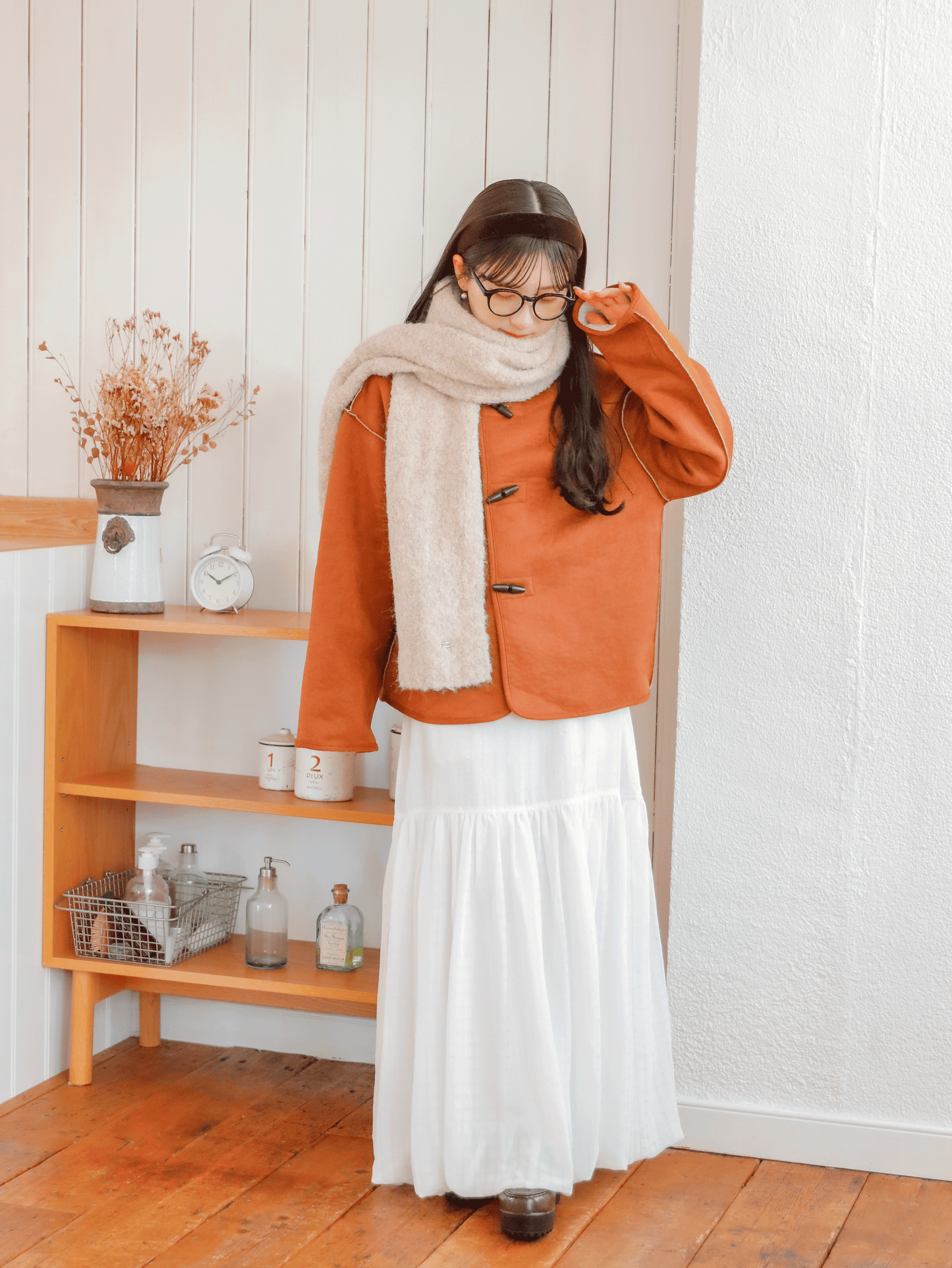 Reversible Boa Jacket