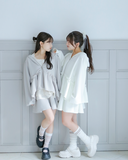 peplum frill parker (setup対応)