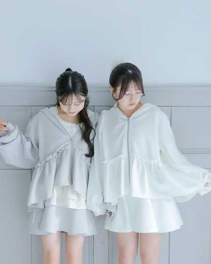 peplum frill parker (setup対応)
