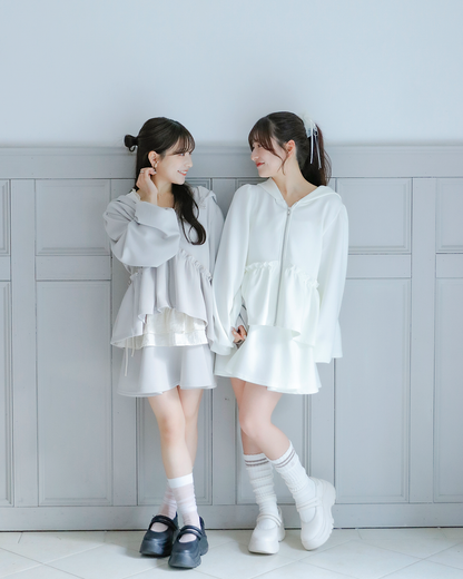 peplum frill parker (setup対応)
