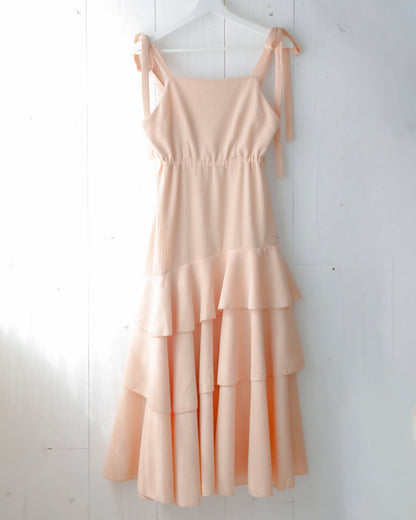 tiered ribbon camisole onepiece